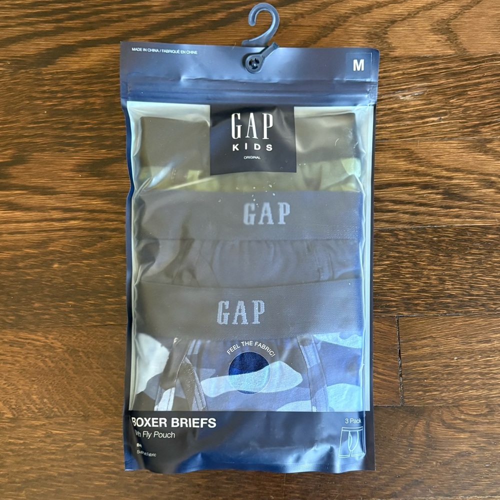 Gap kids nwt boys boxer briefs